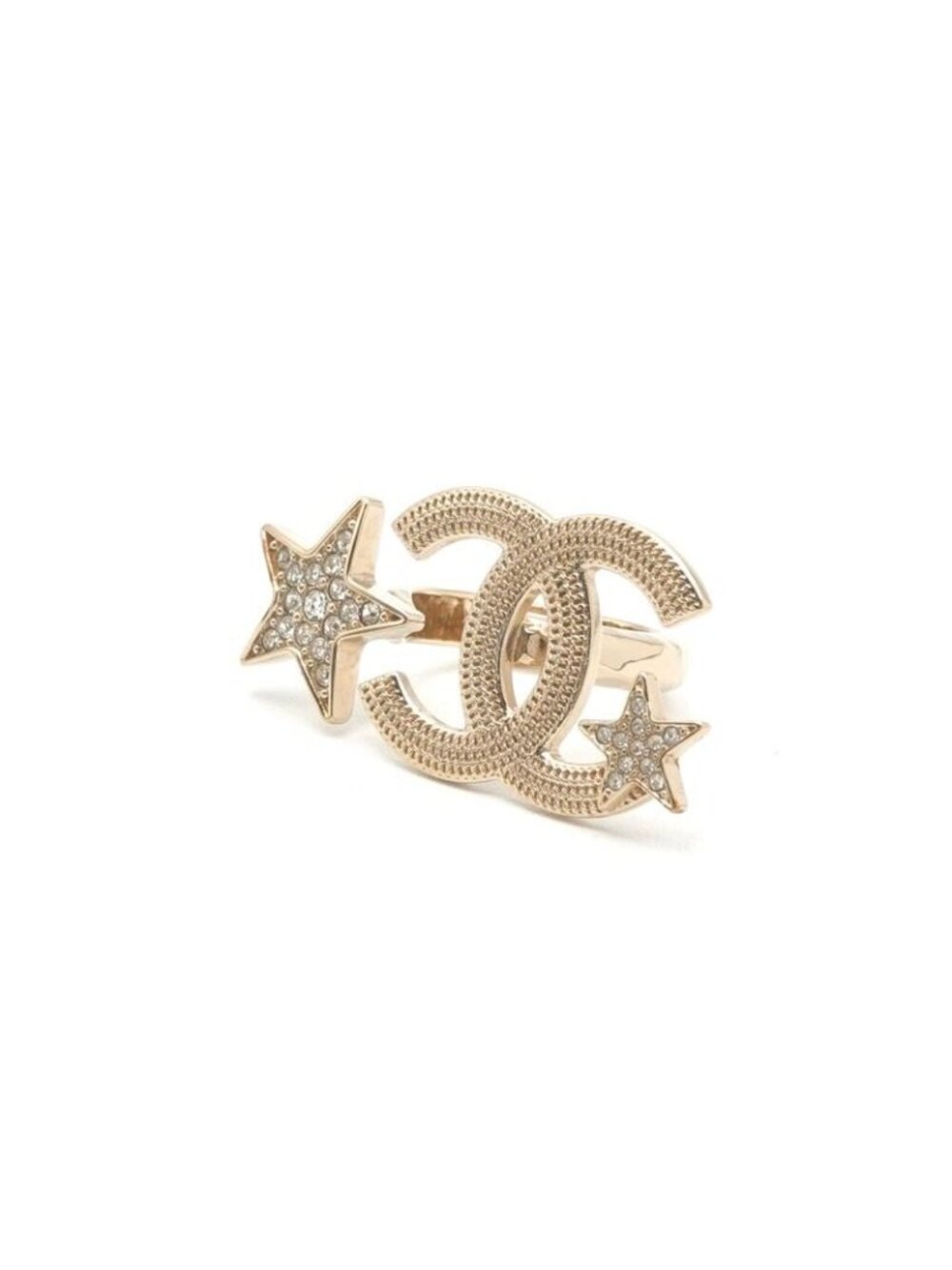 Chanel Ring Gold CC Logo Star - Picture 4 of 10